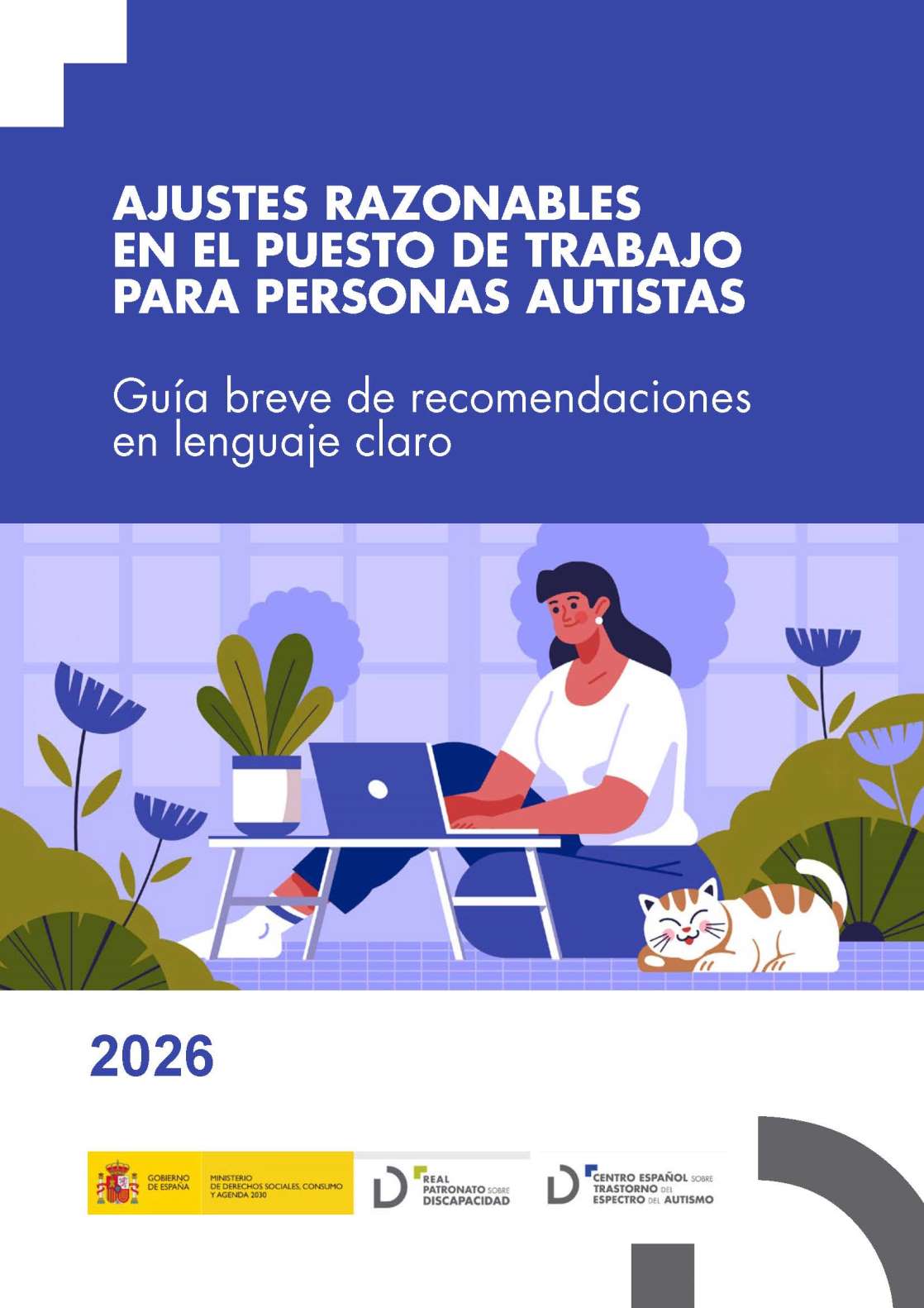 Ajustes razonables en el puesto de trabajo para personas autistas. Gu�a breve de recomendaciones en lenguaje claro
