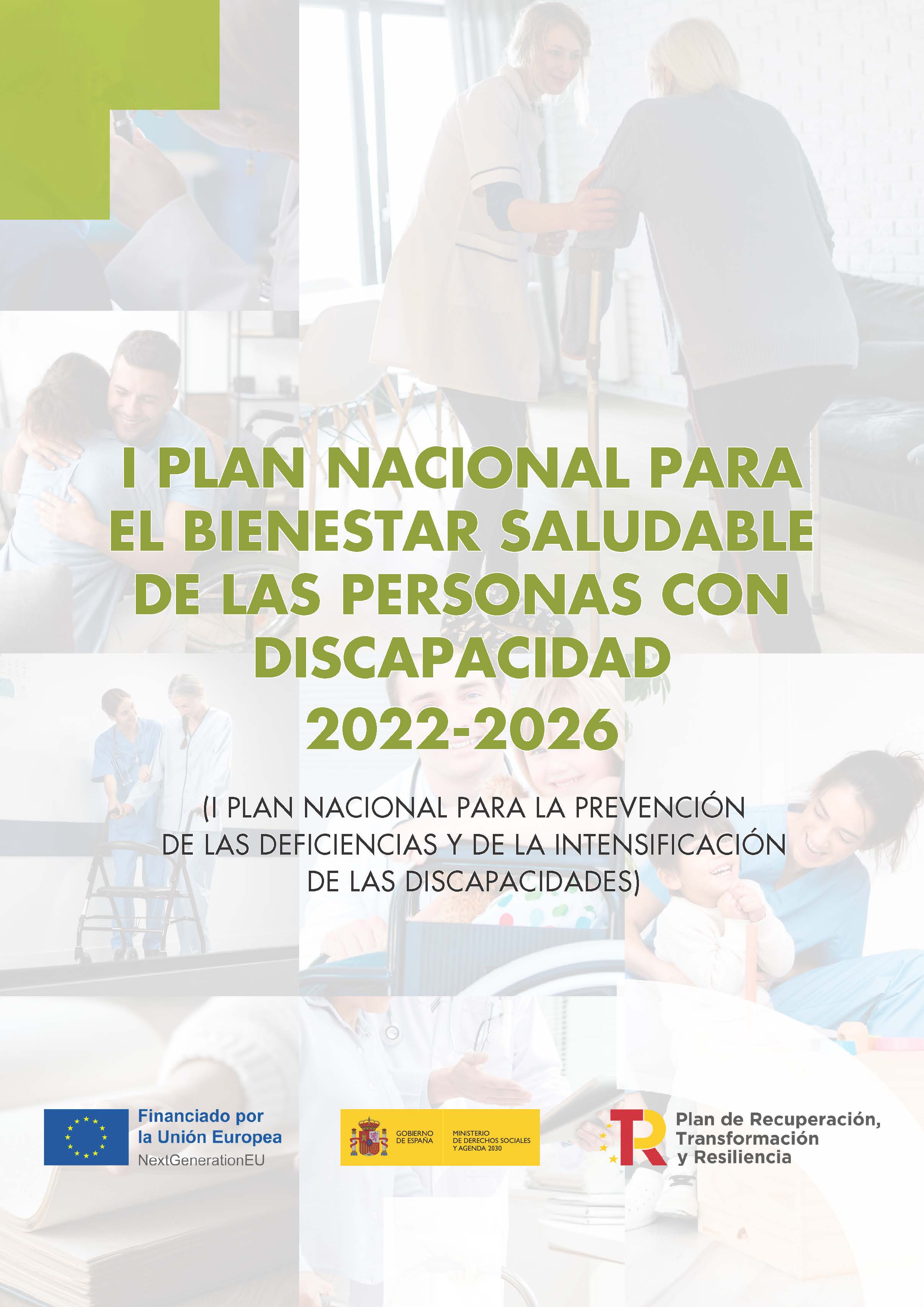 Imagen noticia Portada deI I Plan Nacional para el Bienestar Saludable de las Personas con Discapacidad