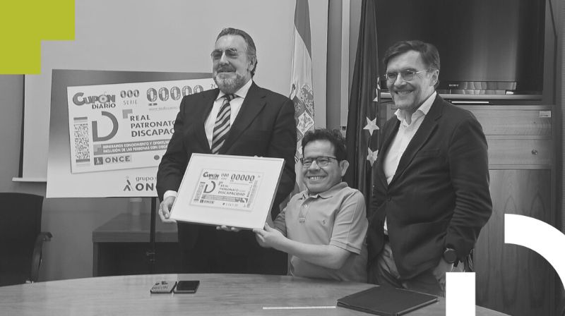 El cupón de la ONCE difunde la labor del Real Patronato sobre Discapacidad El cupón de la ONCE difunde la labor del Real Patronato sobre Discapacidad