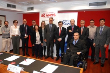 Convenio Fundación ONCE y Ford España