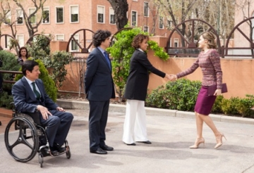 Reina Letizia reunión