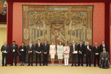 Foto Reina Sofia y Reina Letizia