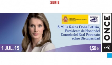 Foto cupón Reina Letizia