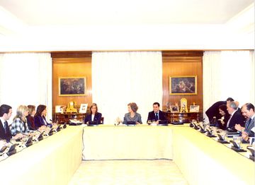 Foto reunión del Consejo del Real Patronato sobre Discapacidad