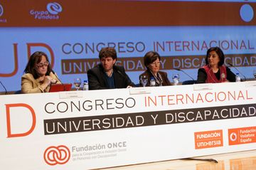 Foto del Congreso Internacional Universidad y Discapacidad