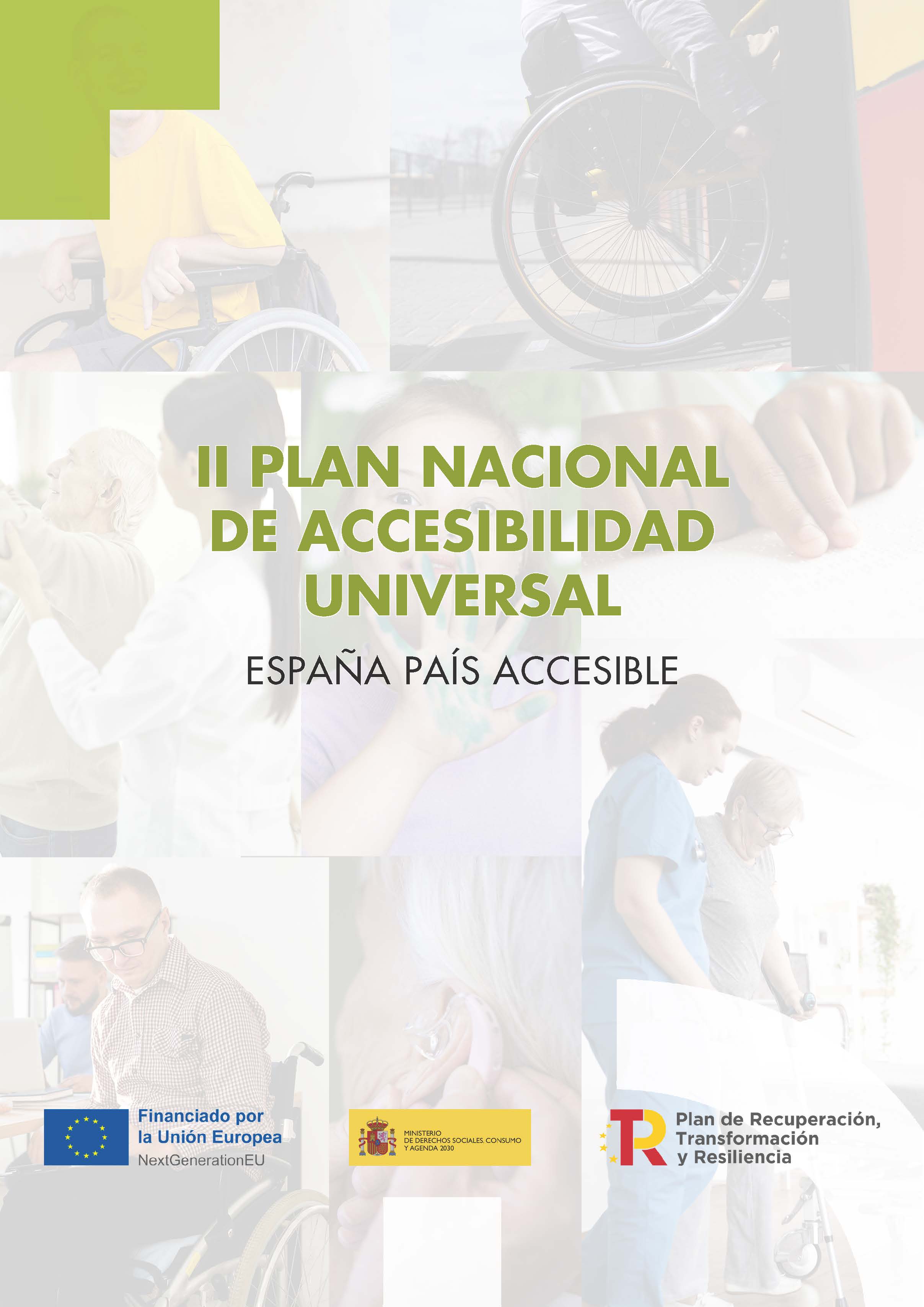 Imagen noticia Portada del II Plan Nacional de Accesibilidad Universal. España País Accesible