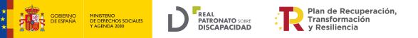 Logotipo de el Real Patronato sobre Discapacidad