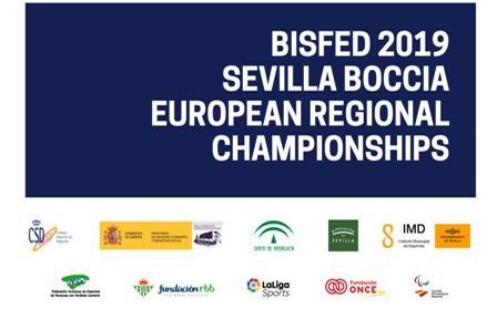 Cartel Campeonato de Europa de Boccia 2019