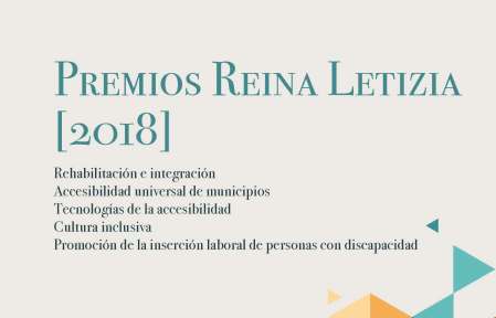 Portada de los Premios Reina Letizia 2018